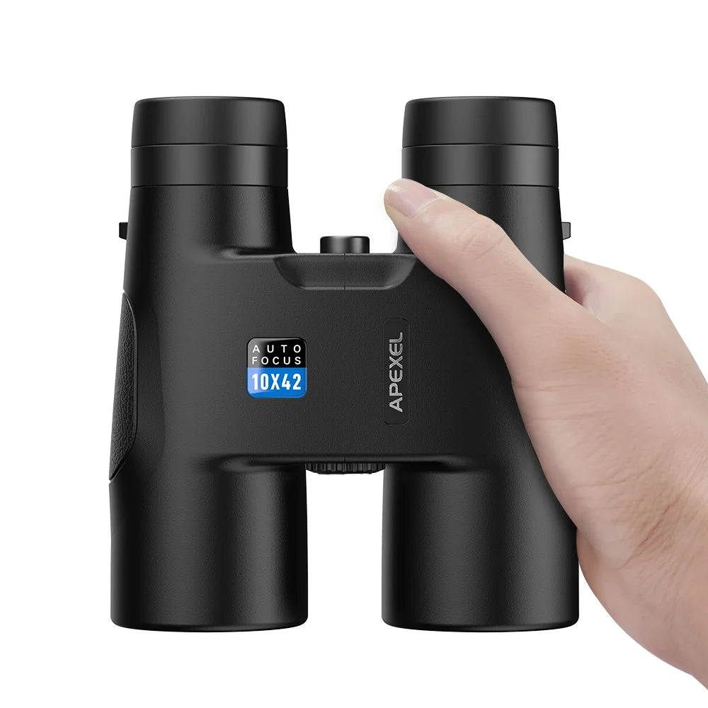 APEXEL 10x42 Binoculars Outdoor Birding Telescope Fixed Focus Lens 42mm Objective Telescope - 7
