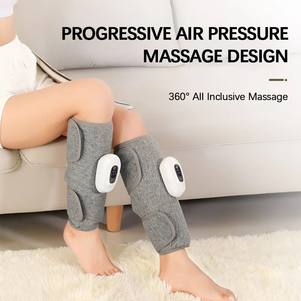 101418 Electric Leg Calf Massager Portable Arm Massager 3 Mode Air Pressure Airbag Vibration Massager for Muscle Pain Relief Relax - 5