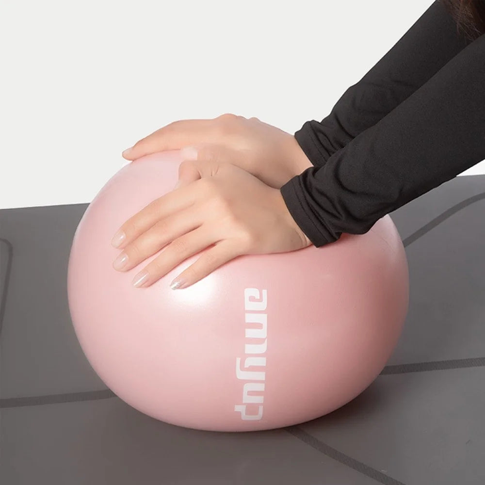 AMYUP Small Pilates Ball 25cm Mini Workout Ball Exercise Yoga Ball Anti-Explosion Core Training Ball for Beginner - Blue - 2