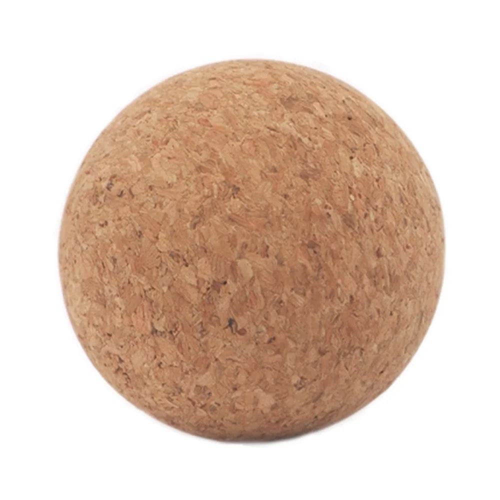 120MM Diameter Comfortable Massager Cork Massage Ball for Deep Tissue Muscle Massaging and Physical Therapy - 1
