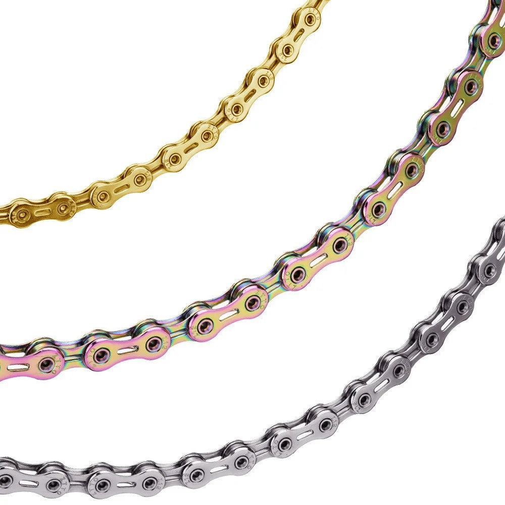 ZTTO z8 Carbon Steel Bicycle Chain 8-Speed 116 Links Mountain Road Bike Chain - Colorful - 3