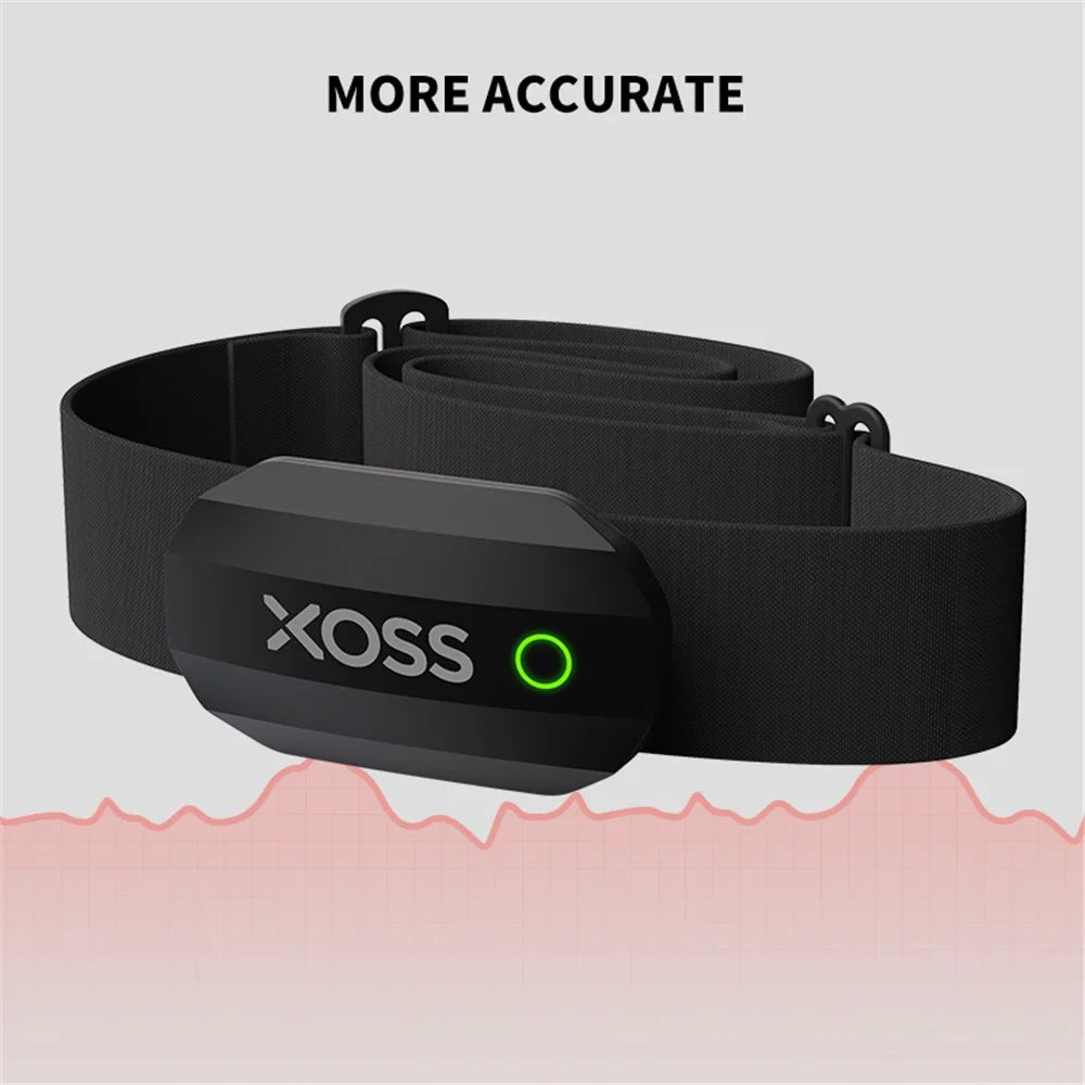 XOSS T01 Cycling Heart Rate Monitor Bluetooth-compatible Wireless Heart Rate Sensor with Chest Strap Support Bluetooth-compatible & ANT IP67 Waterproof - 3