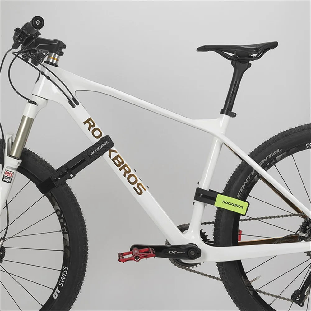 ROCKBROS D71 Multi-Function Bicycle Wheel Stabilizer Adjustable Bike Rack Straps - Green - 4