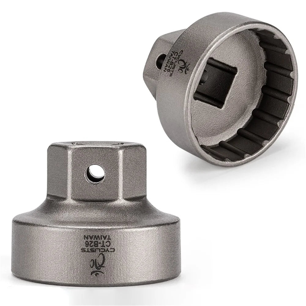 CYCLISTS CT-B26 For 41mm 16 Teeth Bike Bottom Bracket Alloy Steel Removal Tool - 1