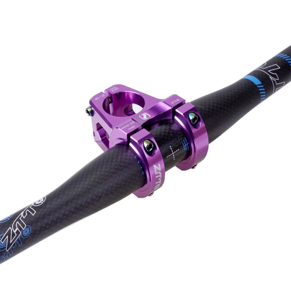 ZTTO ZT-48 Road Bike Stem 31.8x35mm Aluminum Alloy Bicycle Handlebar Stem - Purple - 4