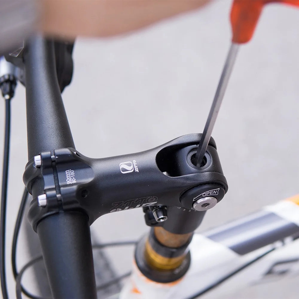 ZTTO 318BL3 MTB Handlebar Riser Aluminum Alloy Bicycle Stem Mountain Bike Stem - 31.8x90mm - 7