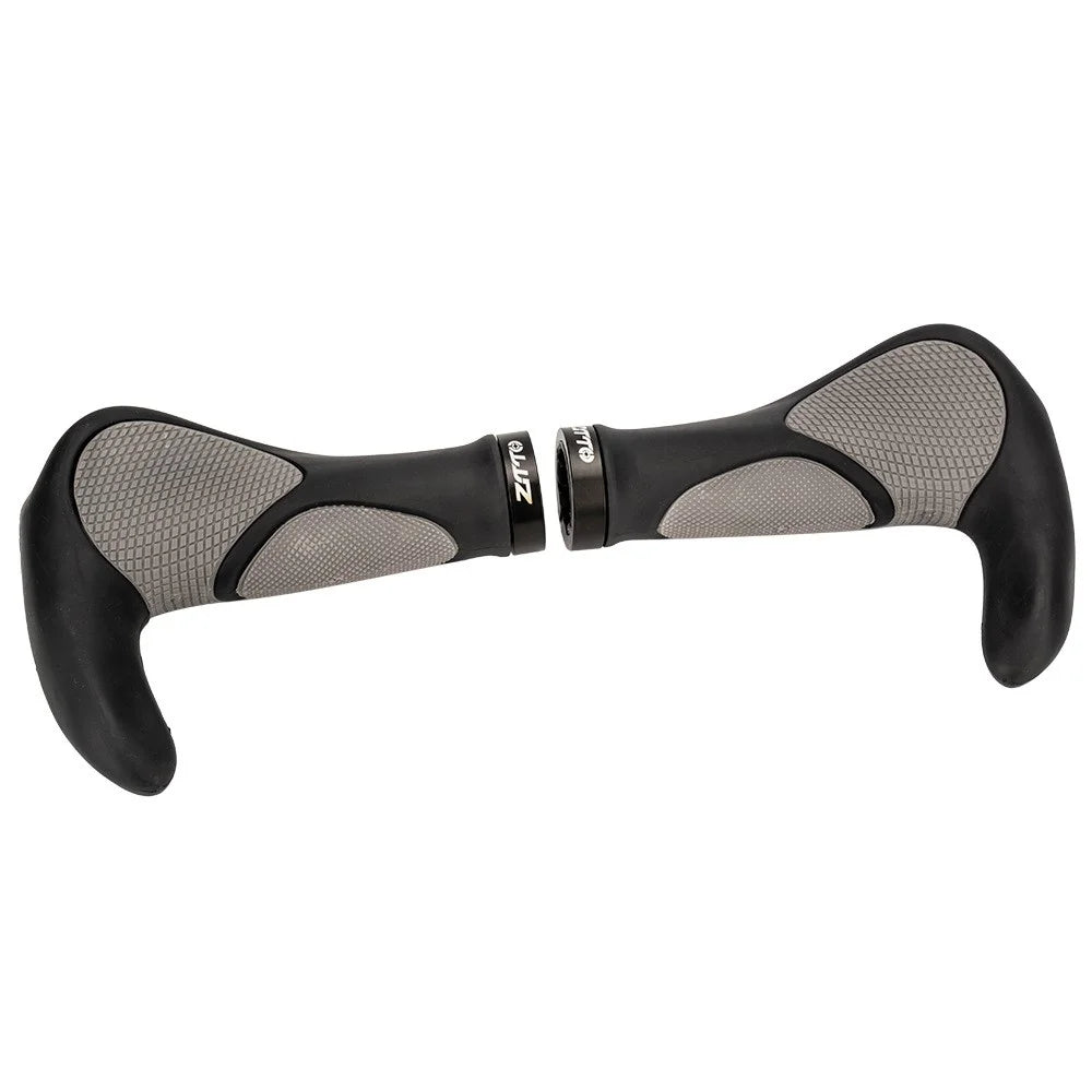 ZTTO AG43 1 Pair Bicycle Ergonomic Horn Shape Handlebar Grip Cover for MTB Bike - 5