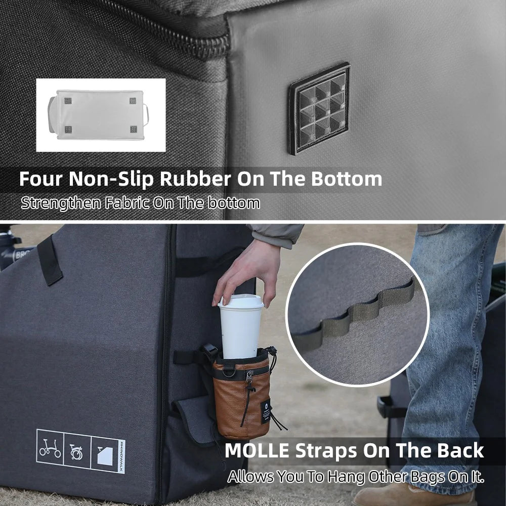 RHINOWALK RK71 Foldable Storage Box Polyester 20-22inch Folding Bicycle Storage Box - 5