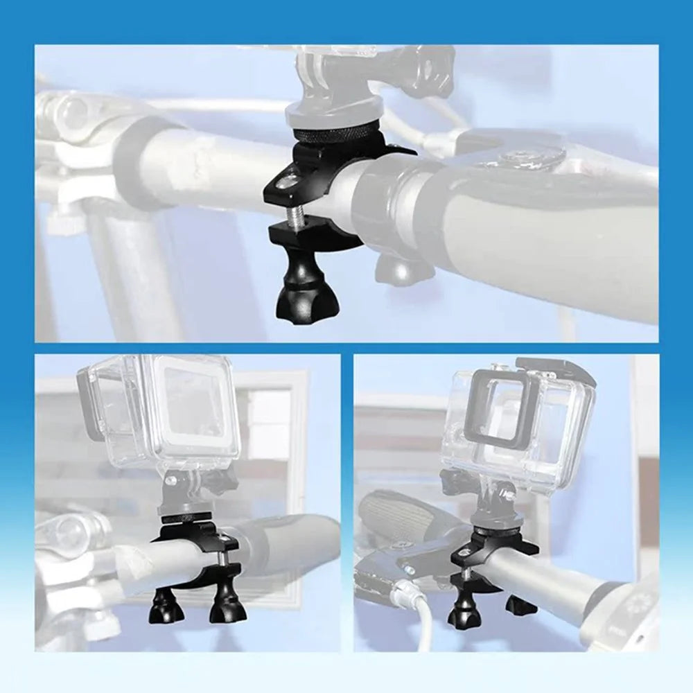 KF27870 Bike Camera Mount 1 / 4-inch Screw Adapter Bicycle Action Camera Bracket for GoPro / DJI Osmo - 2