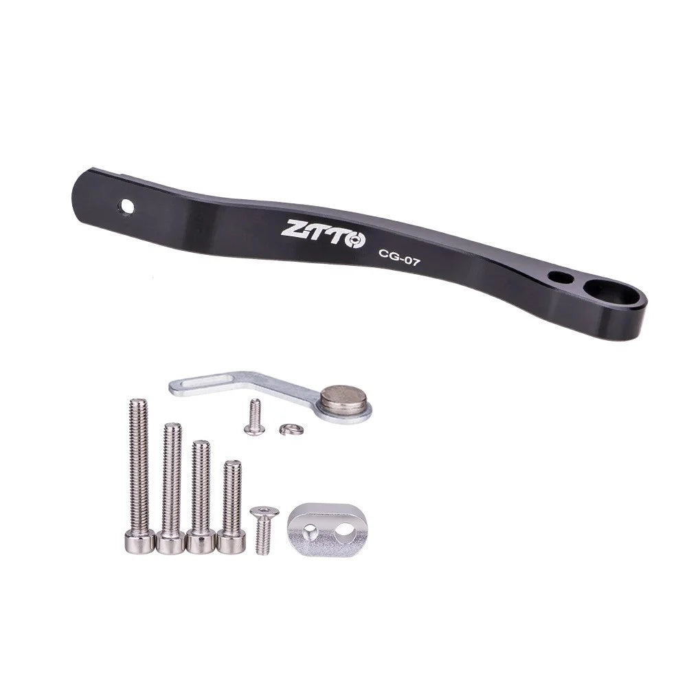 ZTTO CG07 Aluminum Alloy Road Bike Chain Anti-loose Stabilizer Bicycle Chain Fixing Device - Black - 1