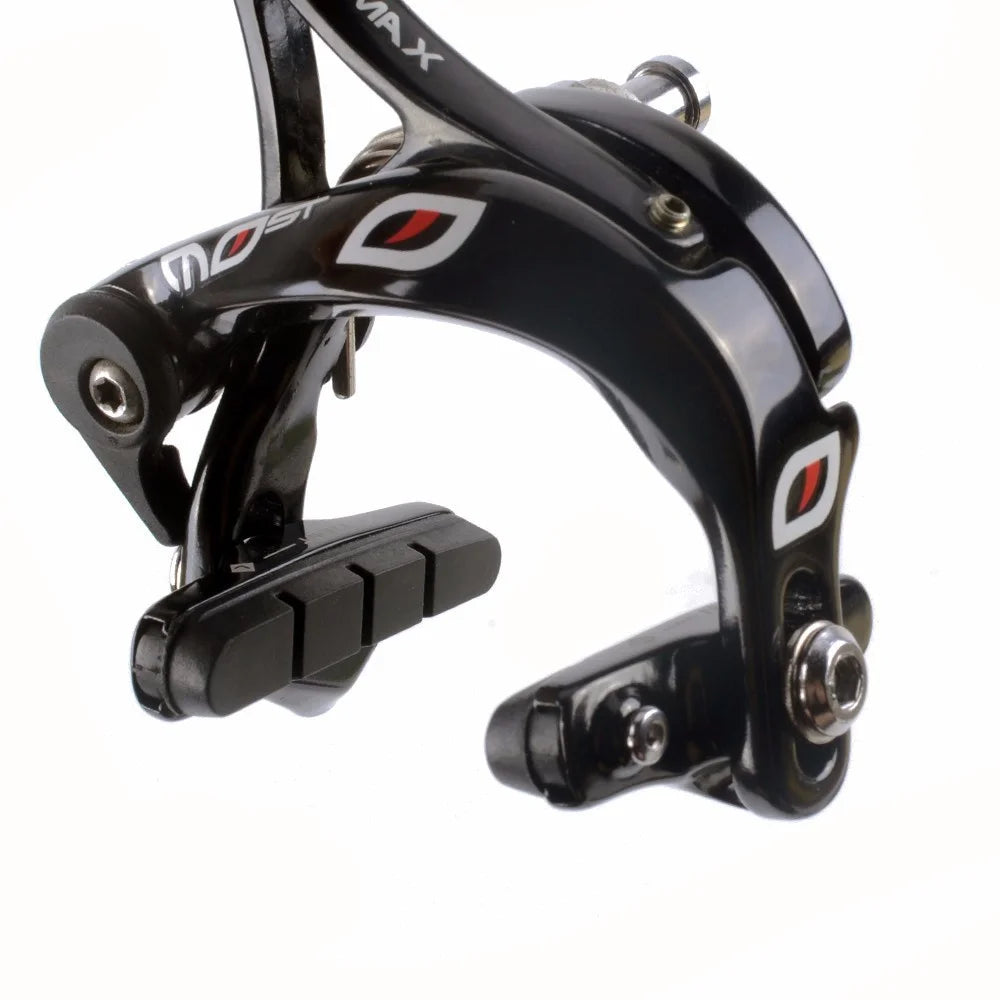 ZTTO SCP1 Aluminum+Rubber Lightweight Road Bike Brake Shoes C Brake Caliper Hoof - Black - 2