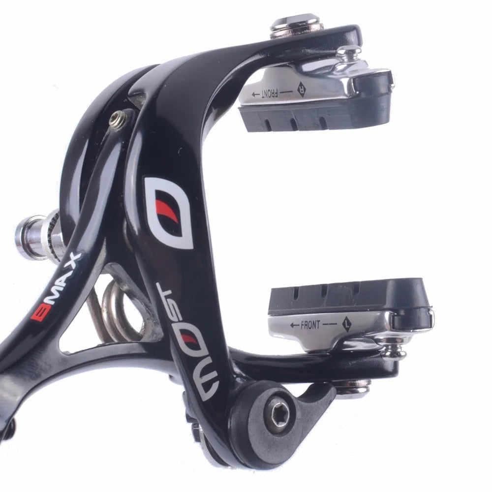 ZTTO SCP1 Aluminum+Rubber Lightweight Road Bike Brake Shoes C Brake Caliper Hoof - Black - 5