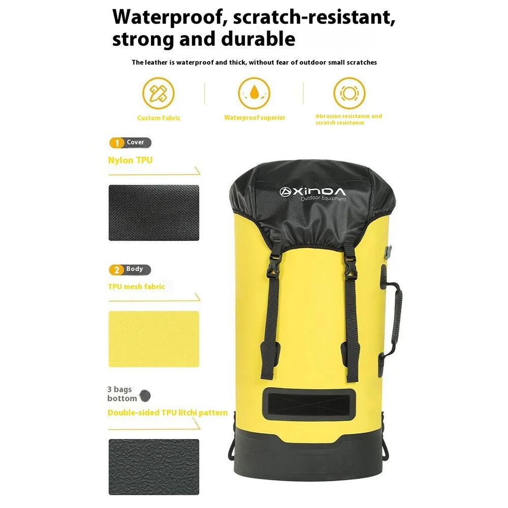 XINDA XD-BAG20 38L Outdoor Backpack Aerial Work Tool Storage Bag Waterproof Pouch Toolkit Utility Organizer - 3