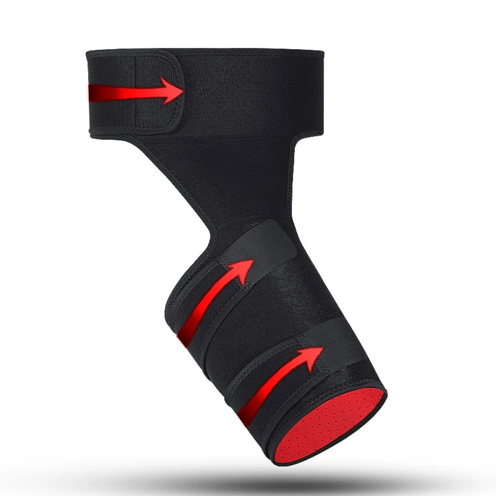 KYNCILOR AB052 Fitness Leg Pad Groin Belt Anti-Strain Breathable Muscle Hip Thigh Protection Strap Weightlifting Exercise Protector - 1
