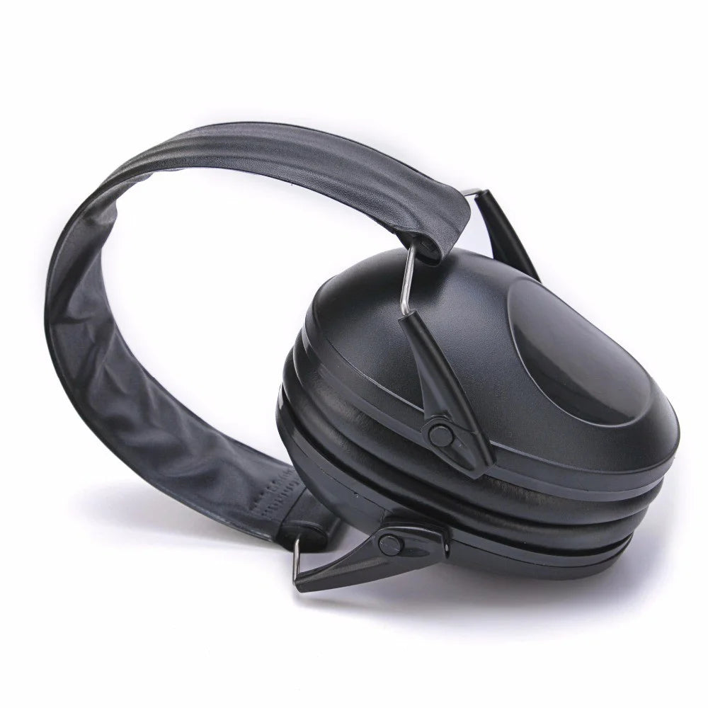 Non-Electric Ear Protection Earmuffs Noise Reduction Soundproof Hearing Cancelling Safety Ear Muffs Sound Blocking Ear Defenders - Black - 2