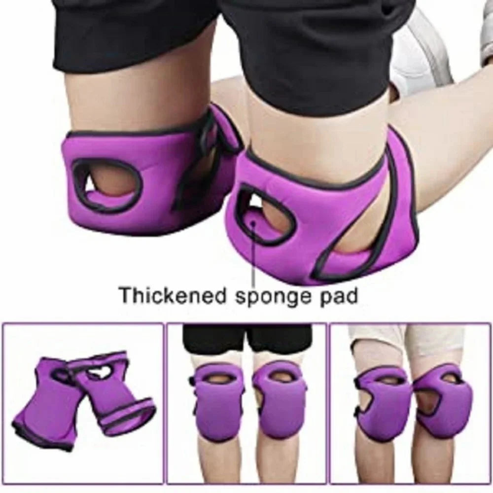 1 Pair Neoprene Garden Knee Pads Foam Cushioned Protective Kneeling Pad for Gardening Floor Cleaning - Green - 5