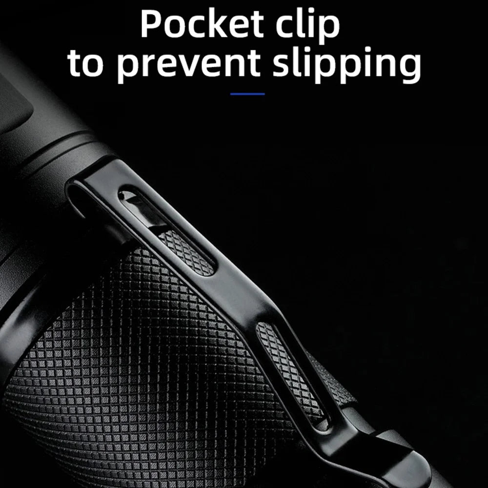 SUPERFIRE X60-T 36W High Brightness Flashlight Zoomable Focus Portable Flashlight with 5200mAh Battery - 7