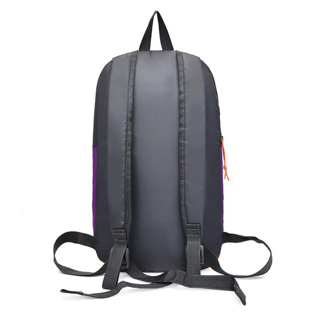 HALIN Outdoor Camping Climbing Rucksack Waterproof Nylon Travel Backpack - Purple - 4