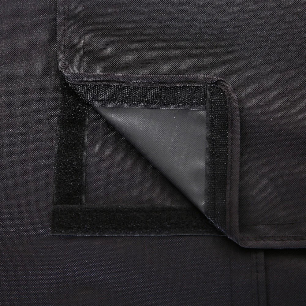 HALIN 50-52 Inch TV Cover Outdoor Waterproof Polyester  LED LCD OLED Screen Protector - Black - 6