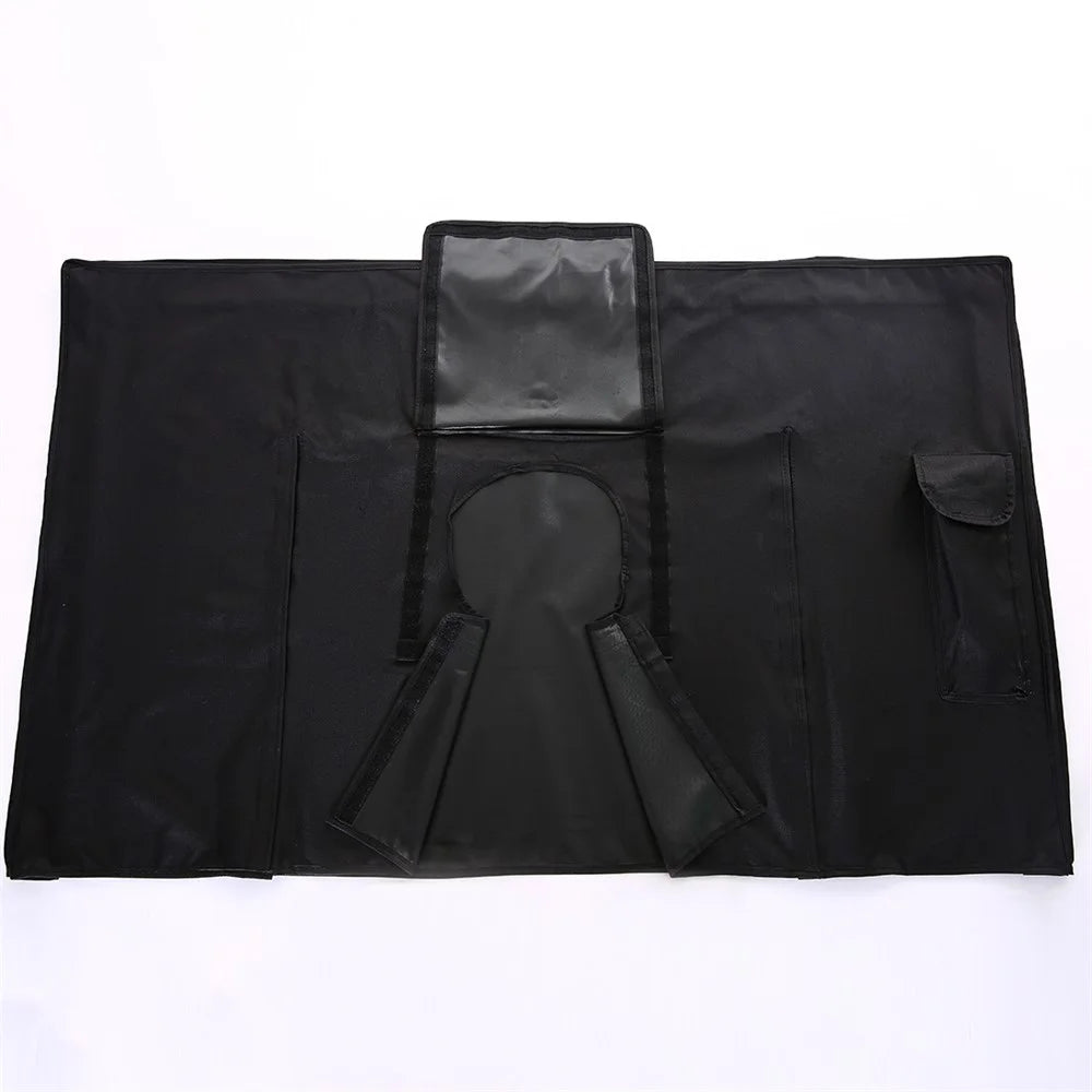 HALIN 50-52 Inch TV Cover Outdoor Waterproof Polyester  LED LCD OLED Screen Protector - Black - 7
