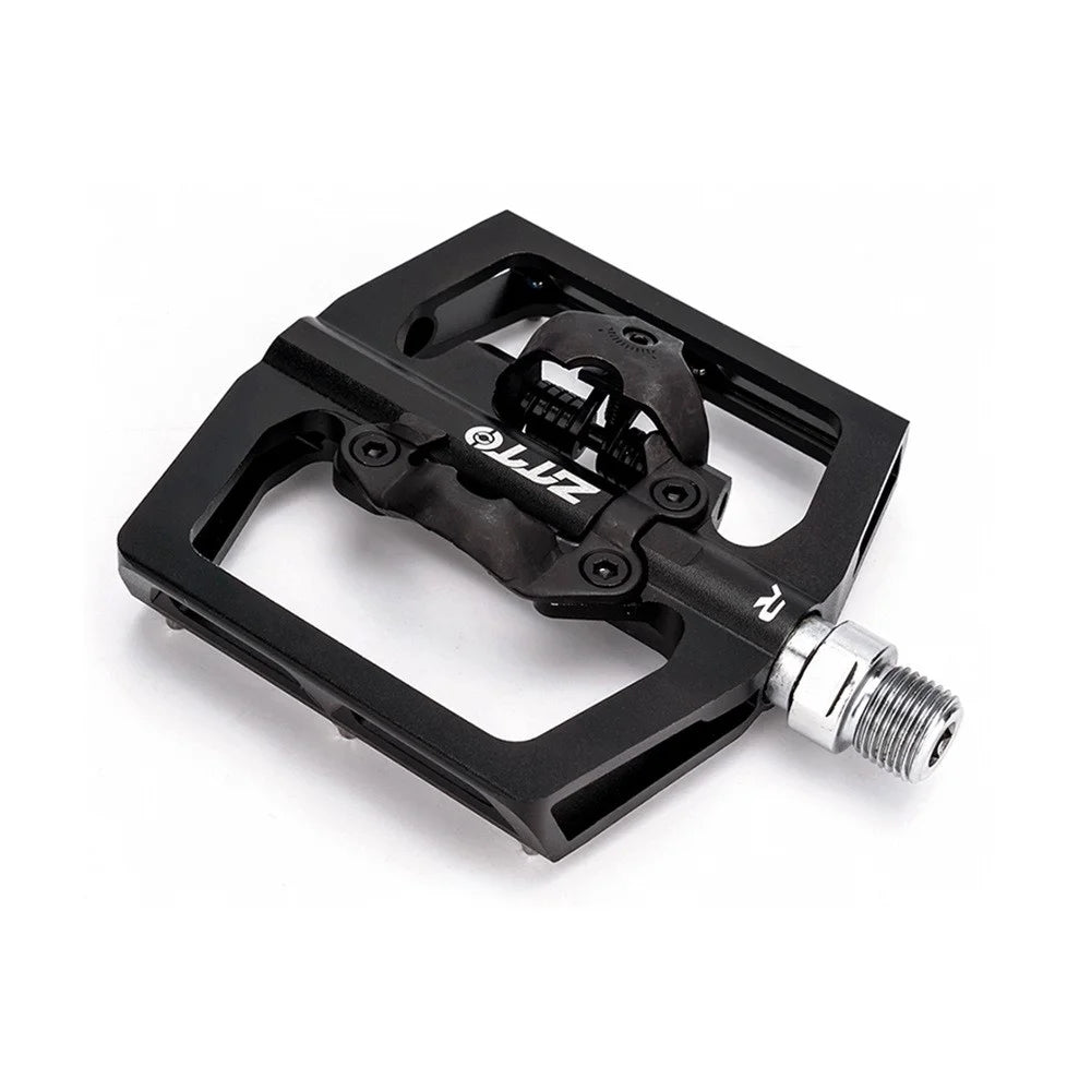 ZTTO STPD15 1 Pair Bicycle Anti-slip Pedals Aluminum Alloy Bike Cycling SPD Flat Pedals with Cleats - 4