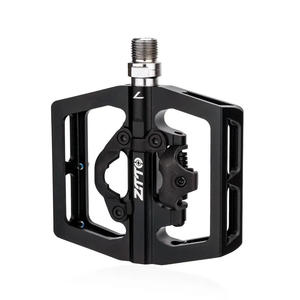 ZTTO STPD15 1 Pair Bicycle Anti-slip Pedals Aluminum Alloy Bike Cycling SPD Flat Pedals with Cleats - 5