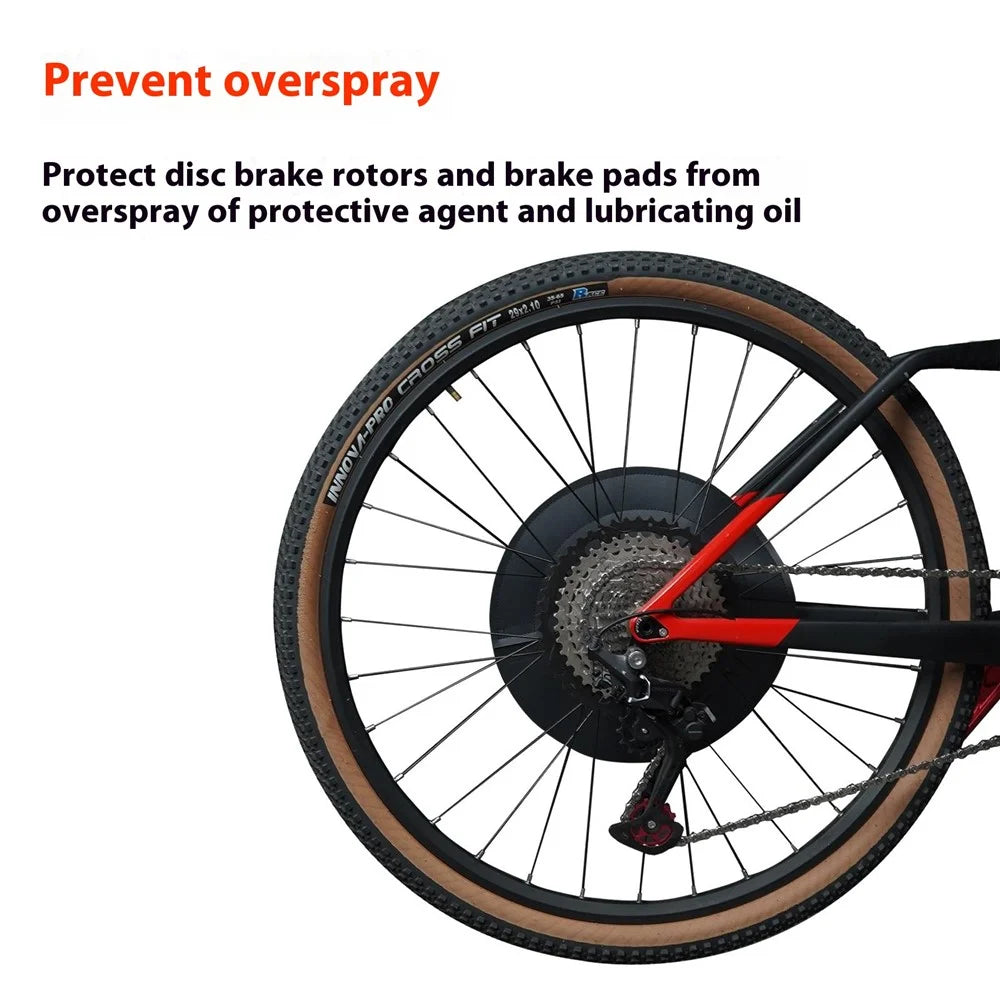 ENLEE E22128 Mountain Bike Disc Brake Cover Anti Overspray Bicycle Brake Shield - Beauty - 7