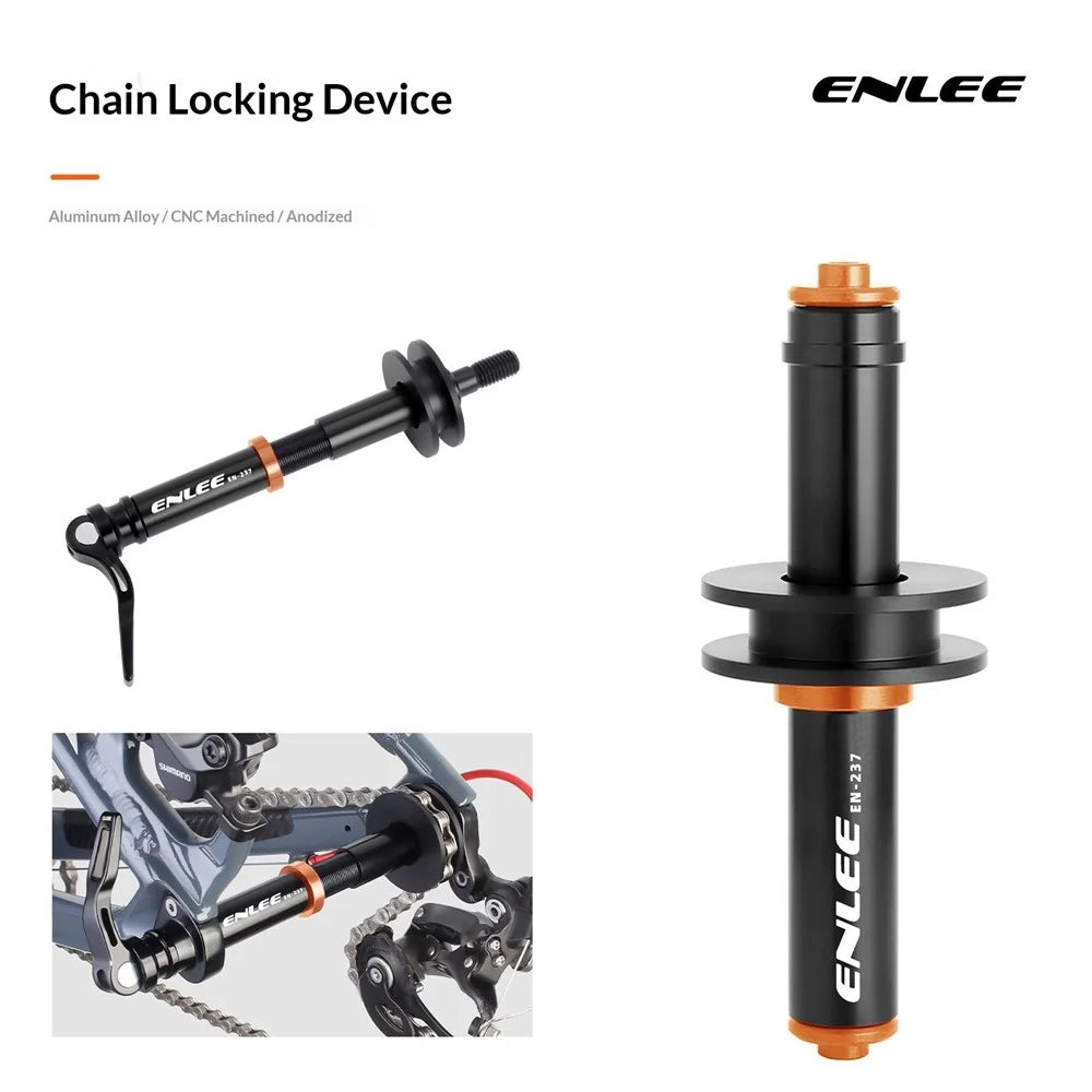 ENLEE EN-237 Chain Keeper Stabilizer Dummy Hub Cleaning Tool for Mountain / Road Bikes - 2