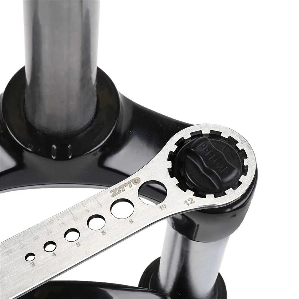 ZTTO 8T-12T Bicycle Front Fork Wrench for Suntour / RST Front Forks Spanner - 2