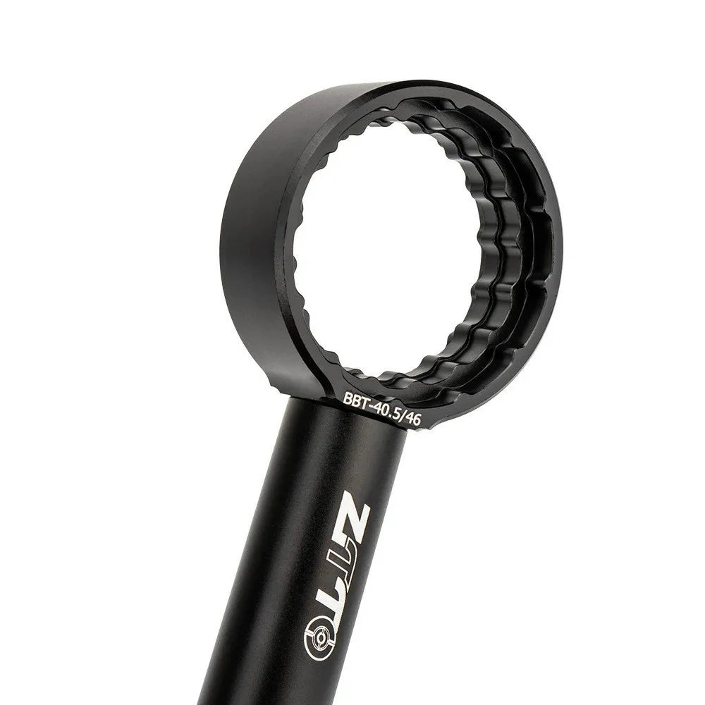 ZTTO Bike Bottom Bracket Wrench Aluminum Alloy Road MTB Bicycle Crankset Spanner - Black - 3