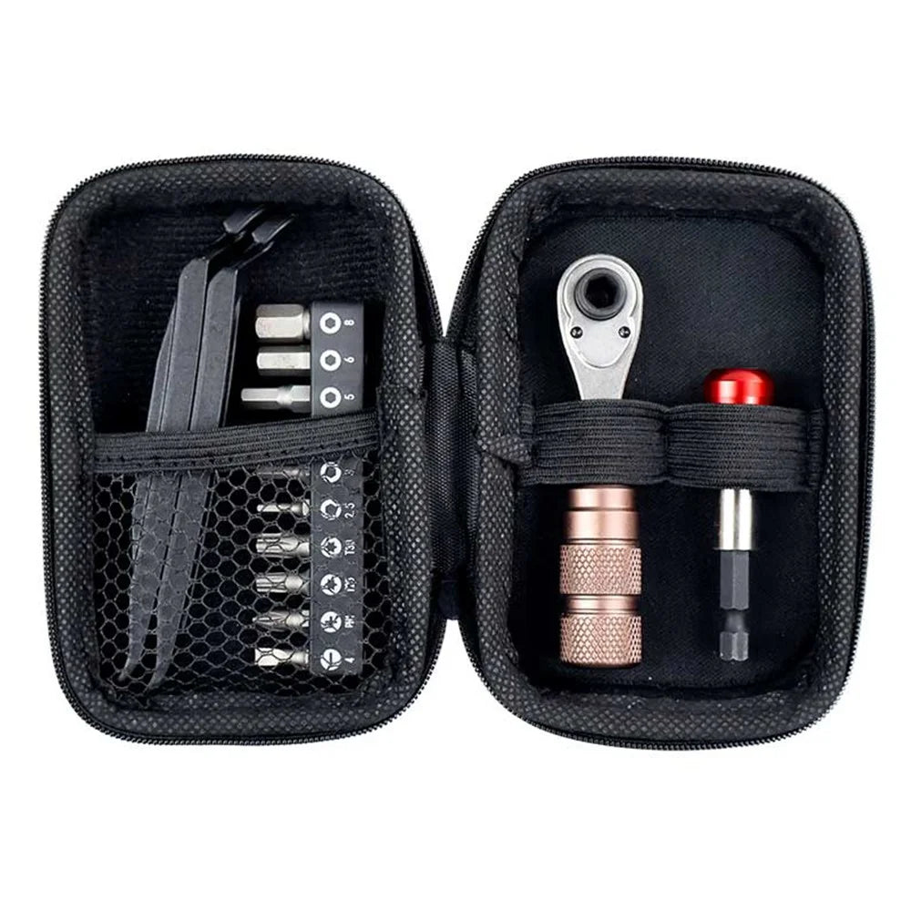 E22904 Bicycle Torque Wrench Set Bike Repair Tool with Storage Bag - 2
