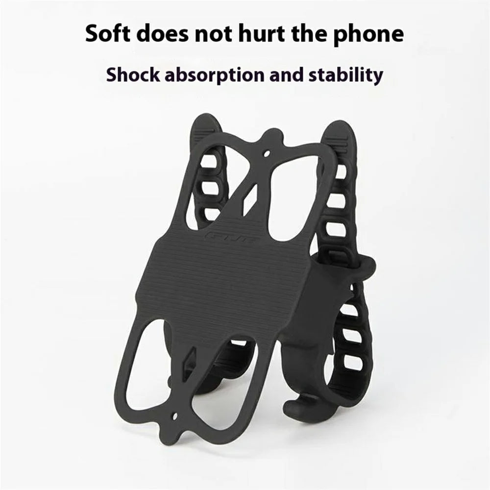 GUB P15 Silicone Phone Holder Road Mountain Bike Handlebar Cellphone Bracket - 4