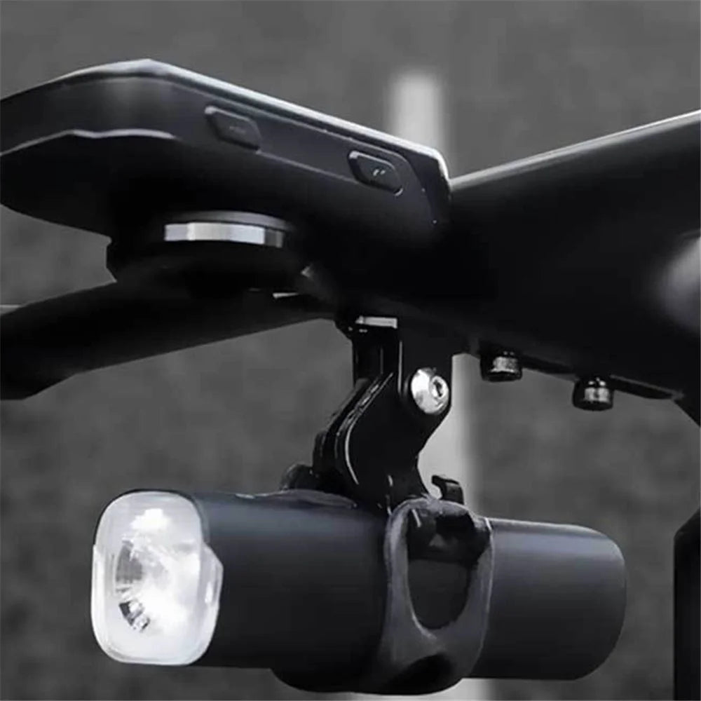 ENLEE EN-64311 Bicycle Computer Holder Aluminum Alloy Speedometer Bike Handlebar Bracket - Black - 4