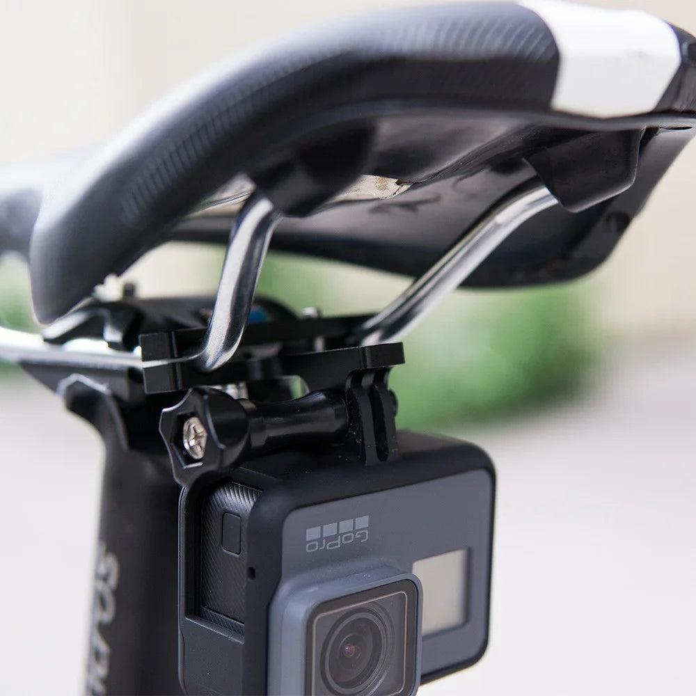 ZTTO For GoPro / Xiaomi Yi Camera Bike Under Seat Camera Holder Aluminum Alloy Bracket - 6