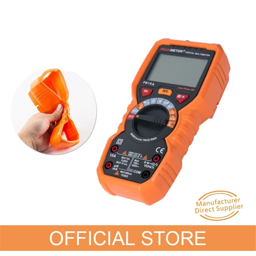 PEAKMETER PM18A Multimeter High-Precision Fully Automatic Digital Display Electrician Multimeter - 5