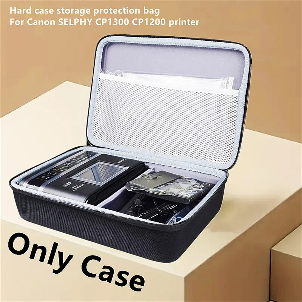 Storage Bag for Canon SELPHY CP1500 / CP1300 / CP1200 Photo Printer Nylon+EVA Hard Shell Carrying Case - 2