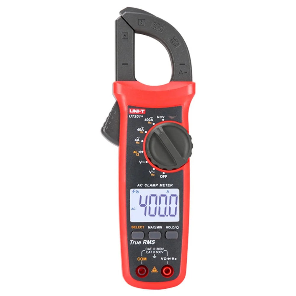 UNI-T UT201+ 4000 Count Digital Clamp Meter AC / DC Voltage Current Tester with NCV Function (No Battery) - 5