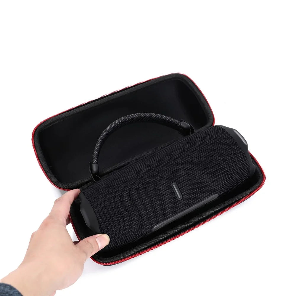 For JBL Charge 6 Bluetooth-Compatible Speaker Portable Storage Case Oxford Fabric Carrying Bag with Shoulder Strap - 2
