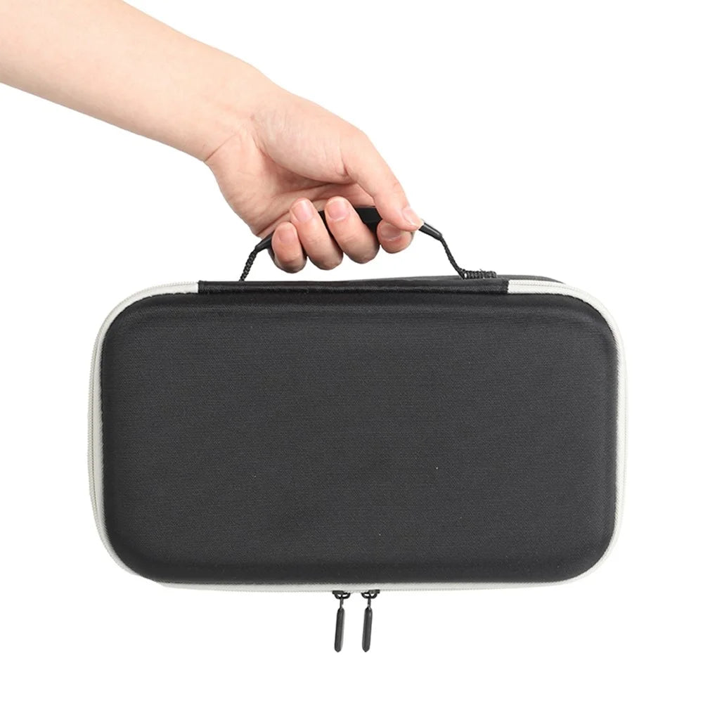 For JBL Charge 6 Speaker Travel Case Portable Storage Bag with Shoulder Strap - Black  /  Grey - 3