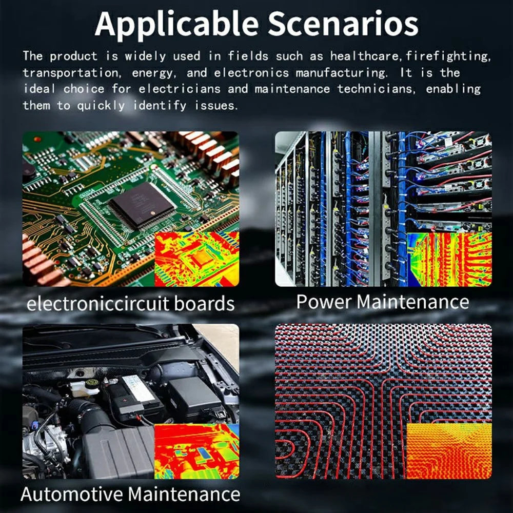 ZOYI ZOTEK ZT-R01 Infrared Thermal Imager Digital Multimeter for Industrial Electrical Underfloor Heating Circuit Board Repair - 5