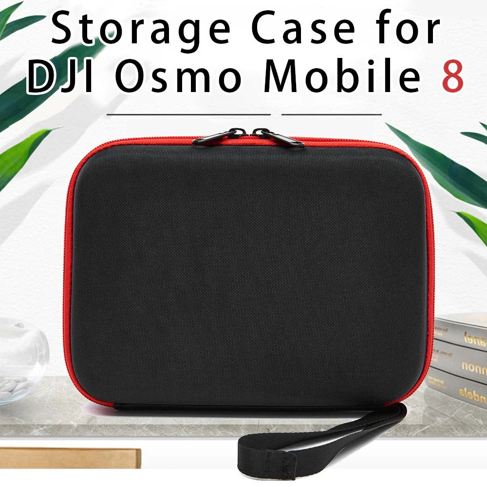 For DJI Osmo Mobile 8 Portable Carrying Case Gimbal Stabilizer Handheld Storage Bag Shock Resistant - Black - 3