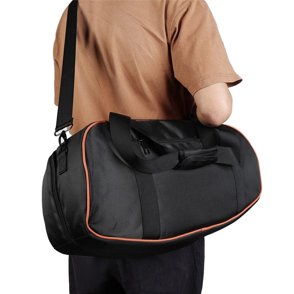 For JBL Boombox 4 Speaker Protective Case Portable 1680D Dust-Proof Storage Bag with Shoulder Strap for Outdoor Travel - 4