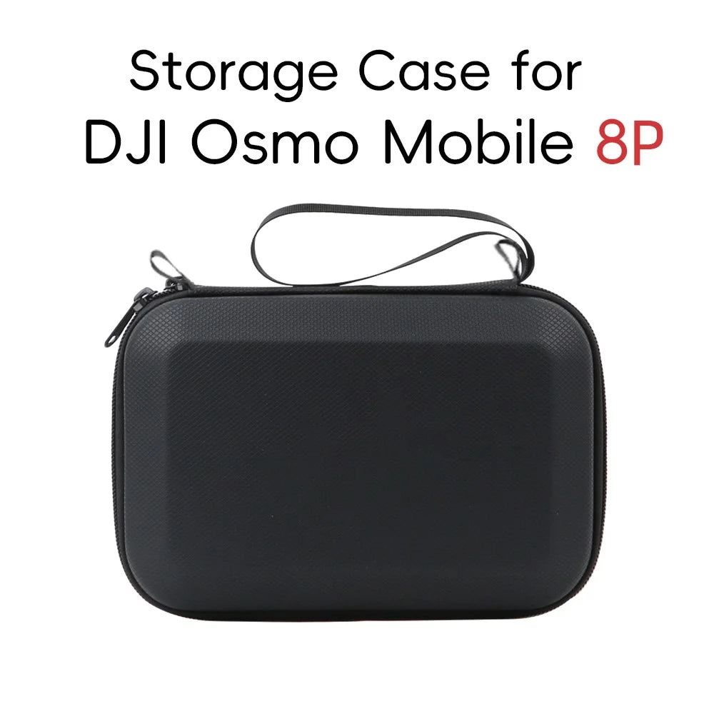Storage Case for DJI Osmo Mobile 8P Portable Carrying Bag Lycra Hard Shell EVA Protective Cover - Black - 2