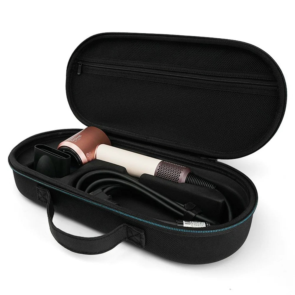 Storage Case for Dyson Supersonic Travel HD19 Hair Dryer Oxford Fabric EVA Portable Cover Storage Bag - Black - 2
