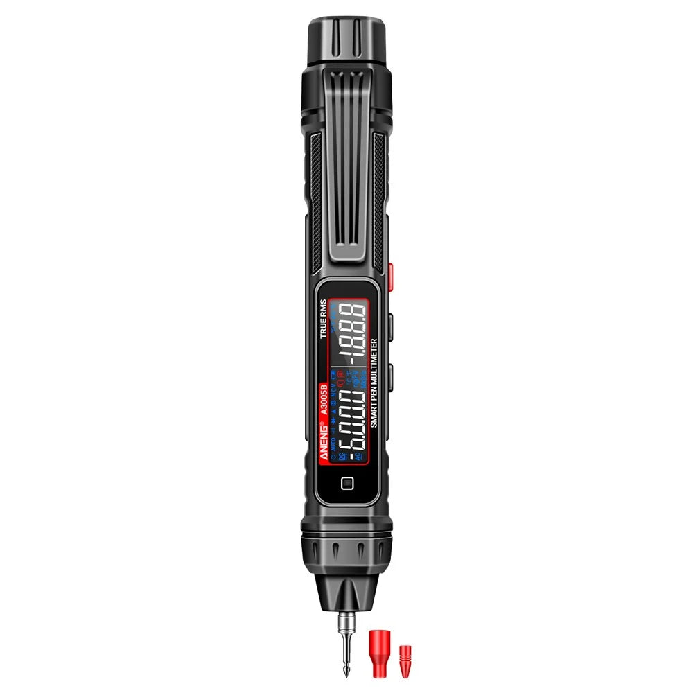 ANENG A3005B Digital Multimeter Pen Type Non Contact NCV AC / DC Voltage Detector Intelligent Current Meter - Upgraded Version - 2