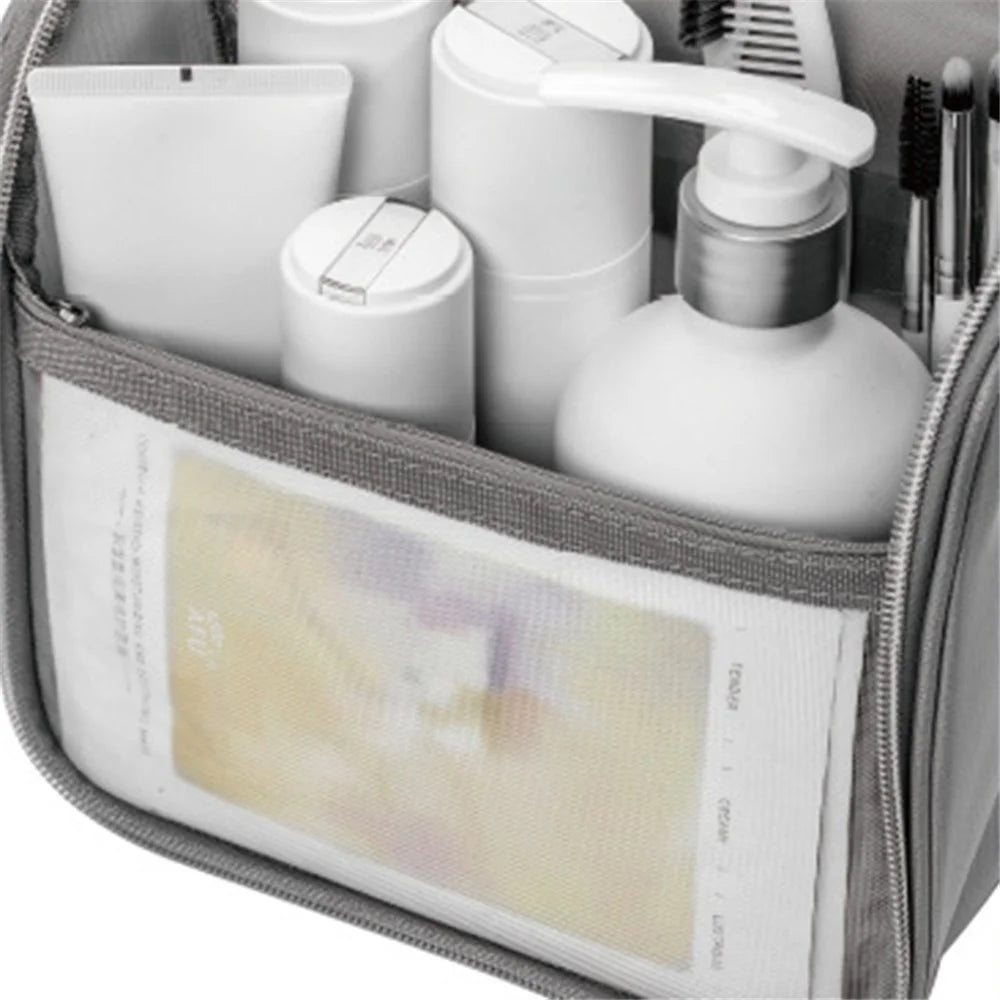 MOHO & HOME MDJ6520 Hanging Hook Toiletry Bag Oxford Cloth Travel Organizer Waterproof Cosmetics Bag - 2