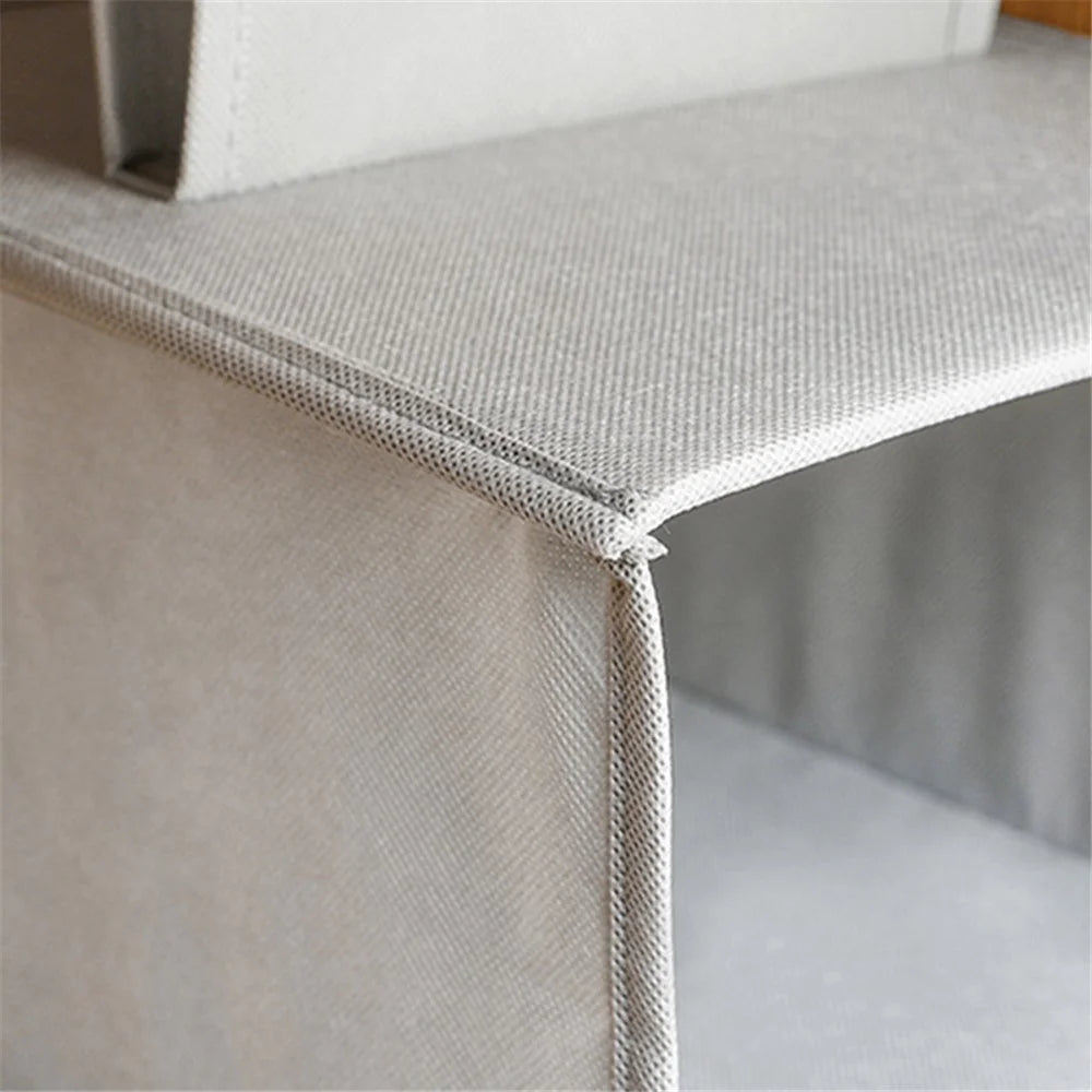 MOHO & HOME 6312 Non-woven 10 Layer Hat Storage Hanging Bag Wardrobe Shoes Hanging Organizer, 23*30*150cm - Grey - 3