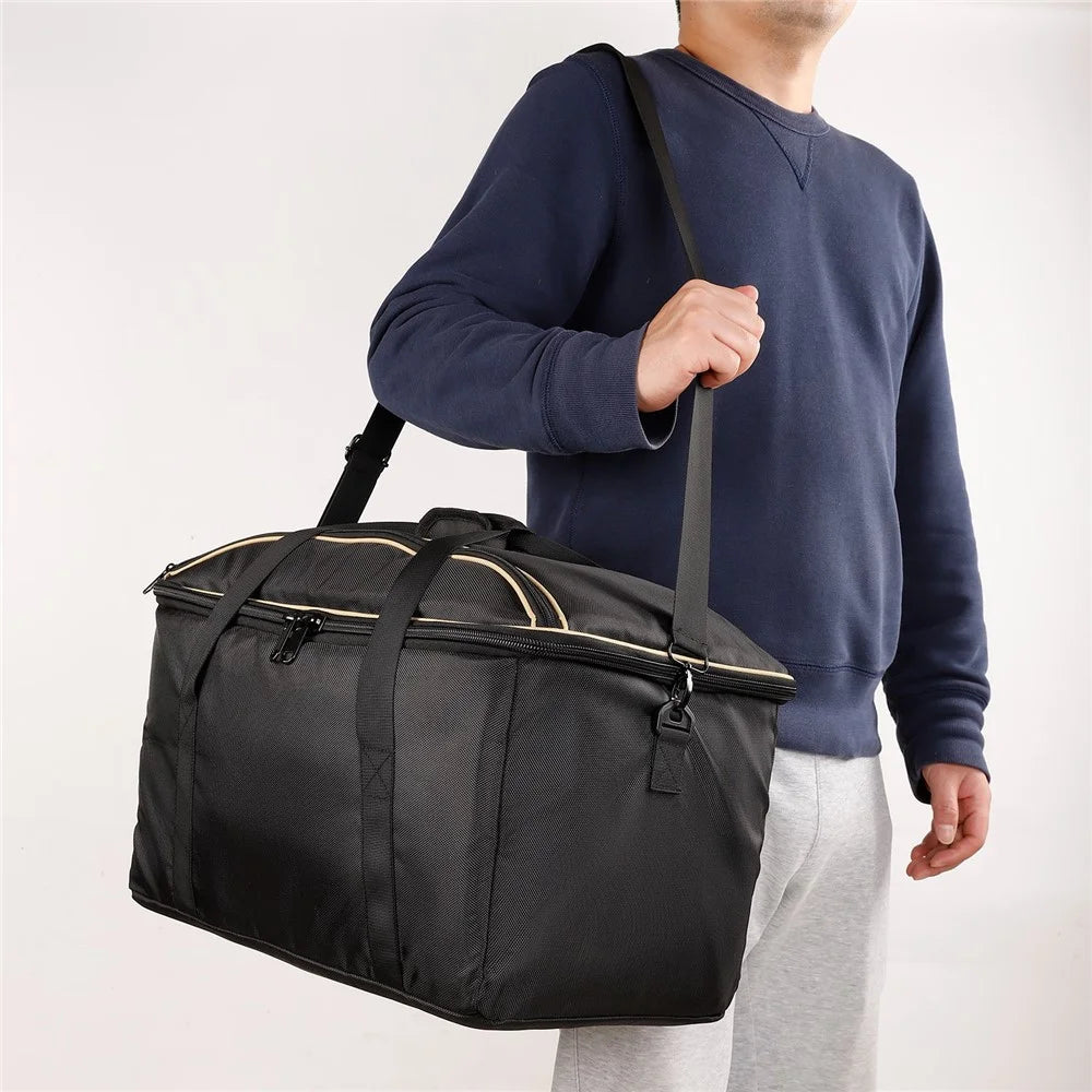 For JBL AUTHENTICS500 Bluetooth-compatible Speaker Carrying Bag 600D Oxford Cloth Crossbody Bag - 4