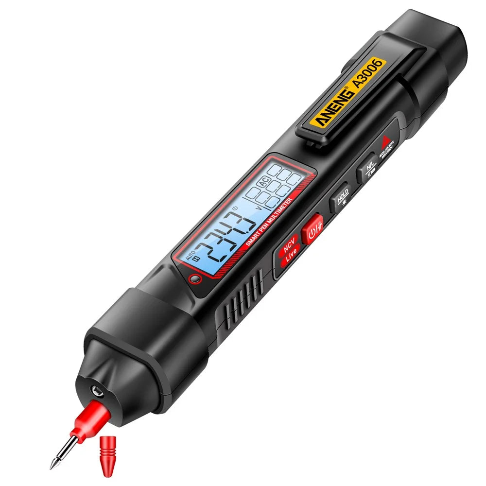 ANENG A3006 4000 Counts Pen Type Multimeter AC / DC Voltage Tester, Standard Version - 1
