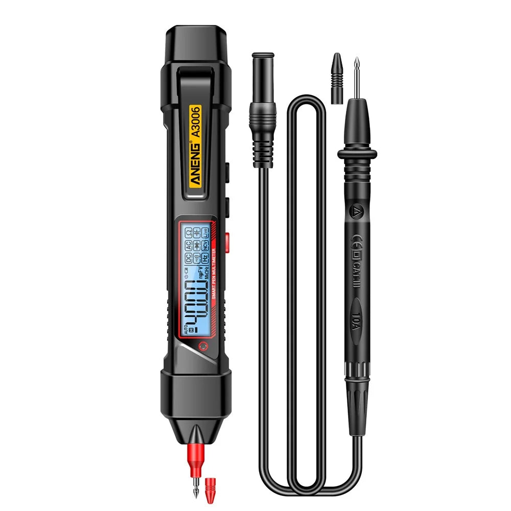 ANENG A3006 4000 Counts Pen Type Multimeter AC / DC Voltage Tester, Standard Version - 2